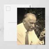 Carl Jung, ca. 1935 Postkarte (Vorne/Hinten)
