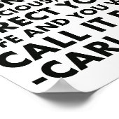 Carl Jung Quote Unconcious Poster (Ecke)