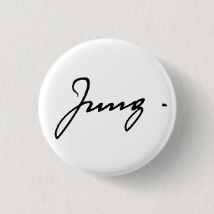 Carl Jung Signatur Button