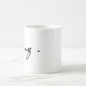 Carl Jung Signatur Kaffeetasse (Mittel)