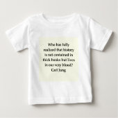 Carl Jung Zitat Baby T-shirt (Vorderseite)