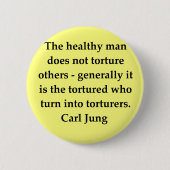 Carl Jung Zitat Button (Vorderseite)