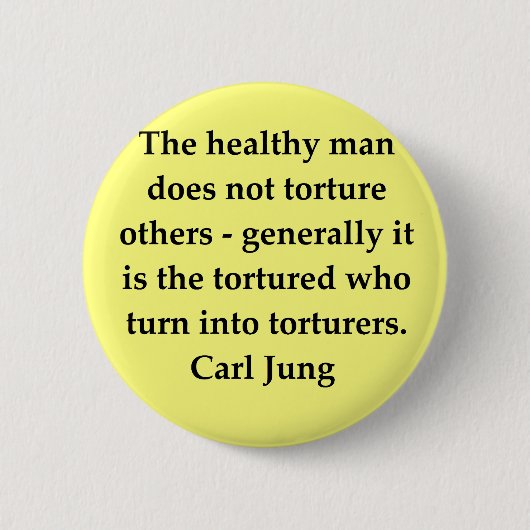 Carl Jung Zitat Button (Vorderseite)