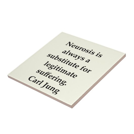 Carl Jung Zitat Fliese (Seite)