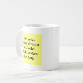 Carl Jung Zitat Kaffeetasse (Vorderseite Links)