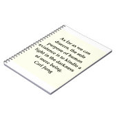 Carl Jung Zitat Notizblock (Linke Seite)