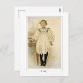 Carl Larsson #107 - Fine Art Postcard Postkarte (Vorne/Hinten)