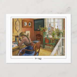 Carl Larsson #10 - Fine Art Postcard Postkarte