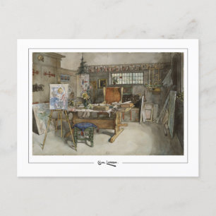 Carl Larsson #125 - Fine Art Postcard Postkarte