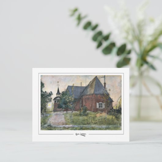 Carl Larsson #194 - Fine Art Postcard Postkarte (Stehend Vorderseite)