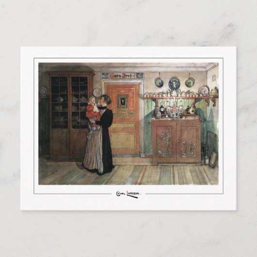 Carl Larsson #21 - Fine Art Postcard Postkarte (Vorderseite)