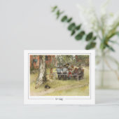 Carl Larsson #232 - Fine Art Postcard Postkarte (Stehend Vorderseite)