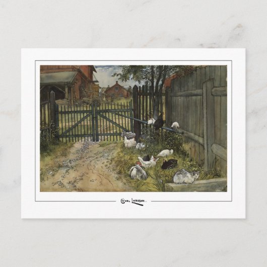 Carl Larsson #261 - Fine Art Postcard Postkarte (Vorderseite)