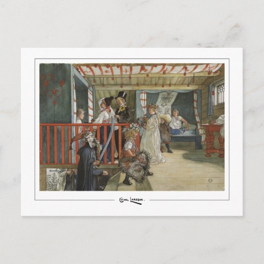 Carl Larsson #26 - Fine Art Postcard Postkarte (Vorderseite)