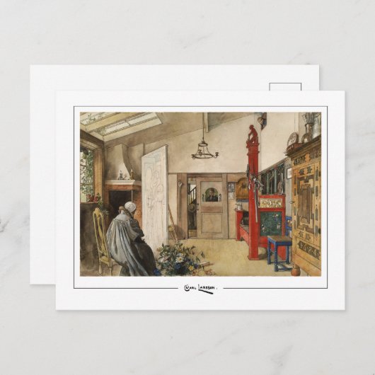 Carl Larsson #290 - Fine Art Postcard Postkarte (Vorne/Hinten)