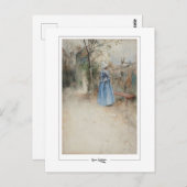Carl Larsson #304 - Fine Art Postcard Postkarte (Vorne/Hinten)