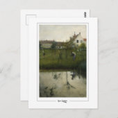 Carl Larsson #350 - Fine Art Postcard Postkarte (Vorne/Hinten)