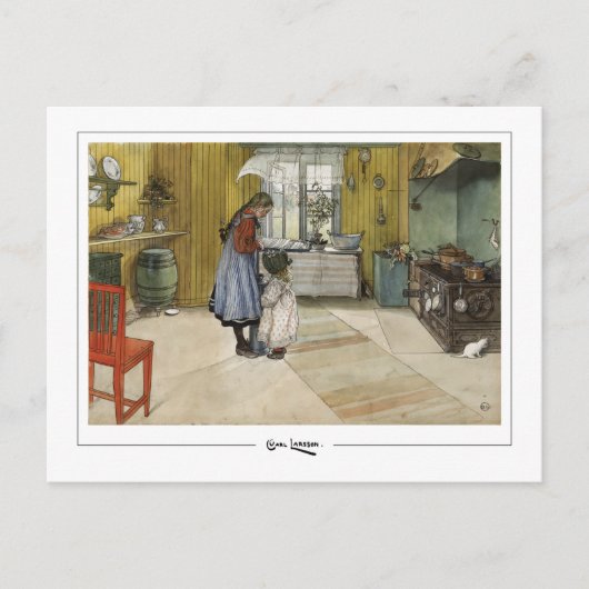 Carl Larsson #373 - Fine Art Postcard Postkarte (Vorderseite)
