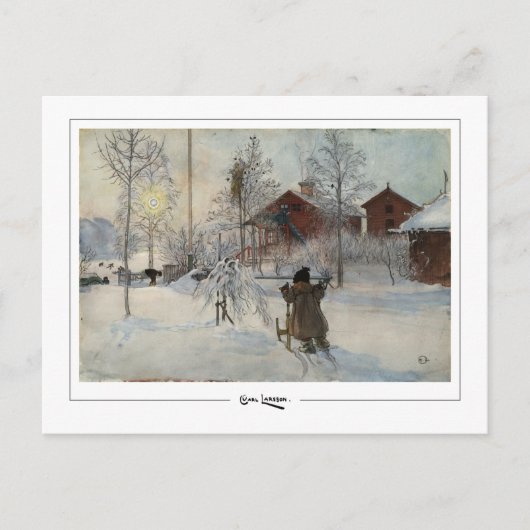 Carl Larsson #378 - Fine Art Postcard Postkarte (Vorderseite)