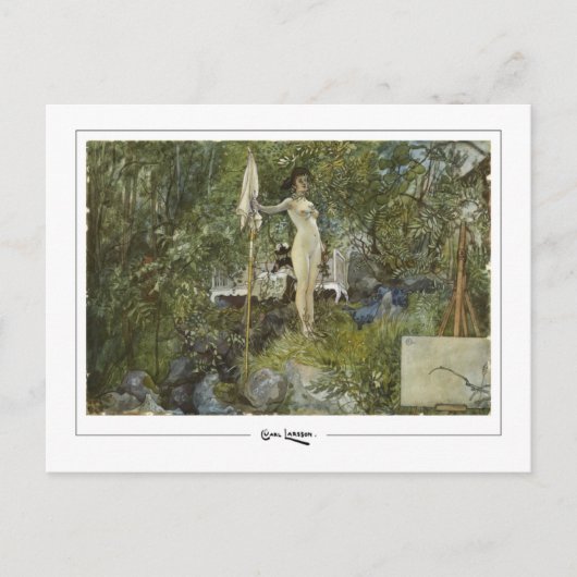 Carl Larsson #391 - Fine Art Postcard Postkarte (Vorderseite)