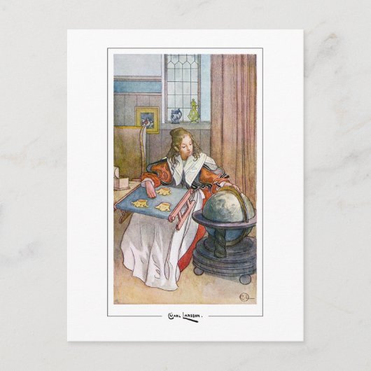 Carl Larsson #47 - Fine Art Postcard Postkarte (Vorderseite)