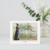 Carl Larsson #77 - Fine Art Postcard Postkarte (Stehend Vorderseite)