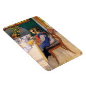 Carl Larsson A Late Riser's Miserable Breakfast Magnet (Rechte Seite)