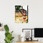 Carl Larsson. Am Keller, Poster (Heimbüro)