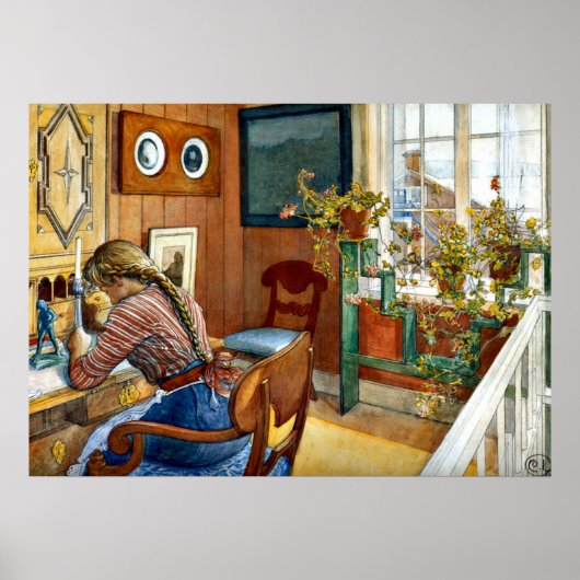 Carl Larsson art - Correspondence Poster (Vorne)
