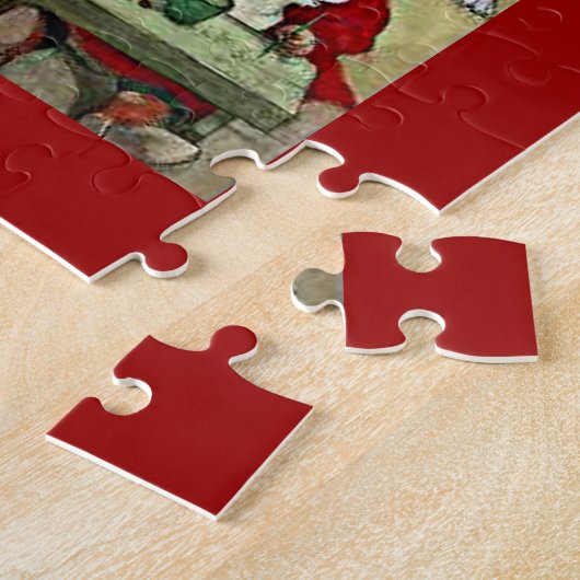 Carl Larsson art: Weihnachten Morgen Puzzle (Seite)