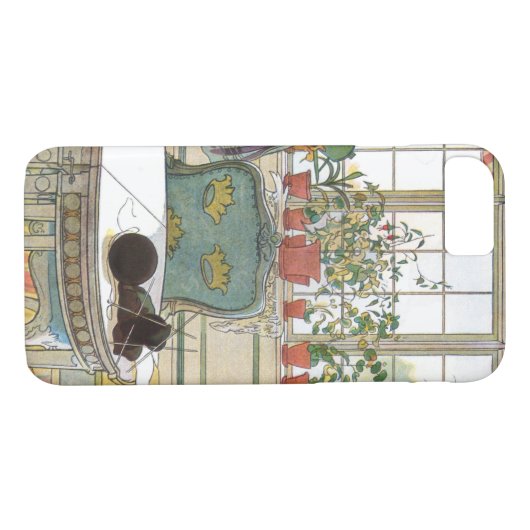 Carl Larsson - Blume über das Windows Case-Mate iPhone Hülle (Rückseite (Horizontal))