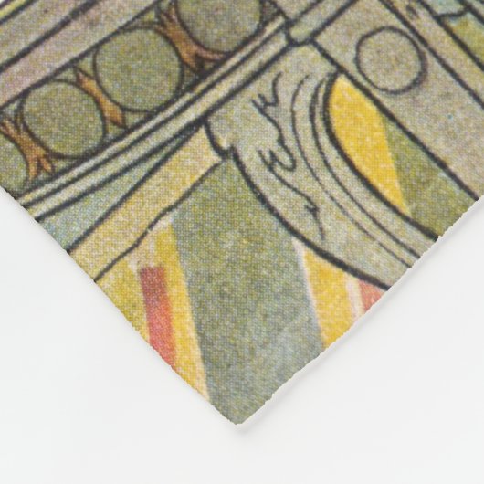 Carl Larsson - Blume über das Windows Fleecedecke (Ecke)