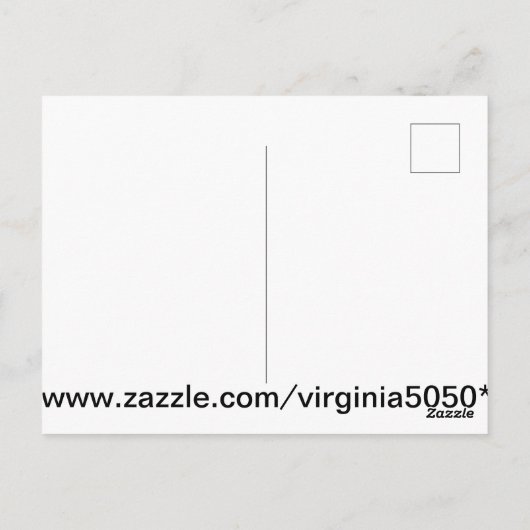 Carl Larsson - Blume über das Windows Postkarte (Rückseite)