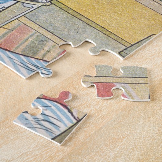 Carl Larsson - Blume über das Windows Puzzle (Seite)