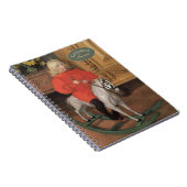 Carl Larsson Boy auf Rockpferd CC1060 Notizblock (Rechte Seite)