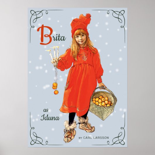 Carl Larsson Brita als Iduna 1901 CC0416 Poster (Vorne)