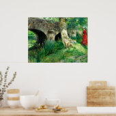 Carl Larsson - Brücke in Grez Poster (Küche)