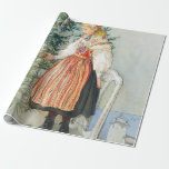 Carl Larsson Christmas Tree Geschenkpapier<br><div class="desc">Carl Larsson Christmas Tree</div>