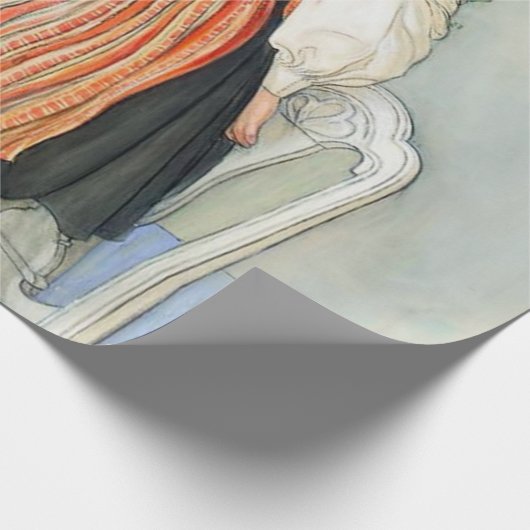 Carl Larsson Christmas Tree Geschenkpapier (Ecke)