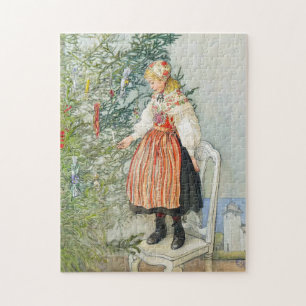Carl Larsson Christmas Tree Puzzle