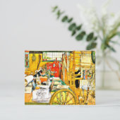 Carl Larsson - Der Workshop Karte (Stehend Vorderseite)