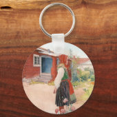 Carl Larsson - Die Falun-Zuhause Schlüsselanhänger (Vorderseite)