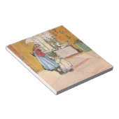 Carl Larsson - Die Küche 1898 Notizblock (angewinkelt)