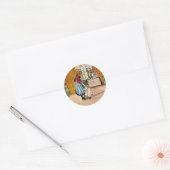 Carl Larsson - Die Küche Runder Aufkleber (Umschlag)