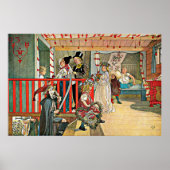 Carl Larsson - Ein Tag der Feier Poster (Vorne)