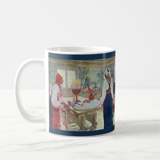 Carl Larsson En Bergman Stuga Kaffeetasse (Links)
