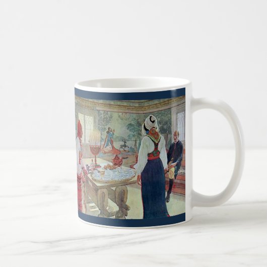 Carl Larsson En Bergman Stuga Kaffeetasse (Rechts)