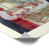 Carl Larsson En Bergman Stuga Poster (Ecke)