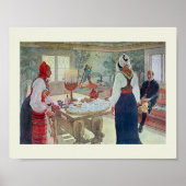 Carl Larsson En Bergman Stuga Poster (Vorne)
