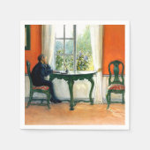 Carl Larsson - Erforderliche Lesart Serviette (Vorderseite)